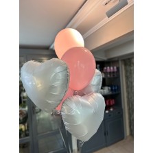 Фонтан из 7 нежных шаров