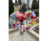 Сердце из воздушных шаров Сердце из воздушных шаров