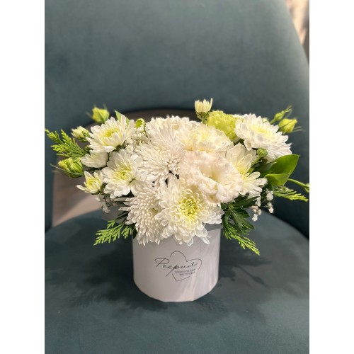 Белая композиция мини Белая композиция мини