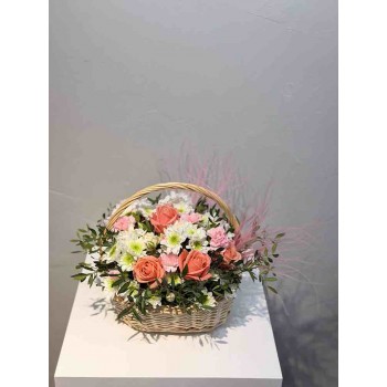 Корзинка «Клубничный мохито»