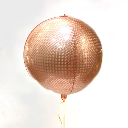 Фольгированный шар-сфера «Золото»